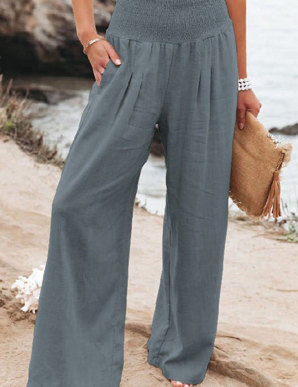 Avelin – Slub Cotton Pocketed Lounge Pants