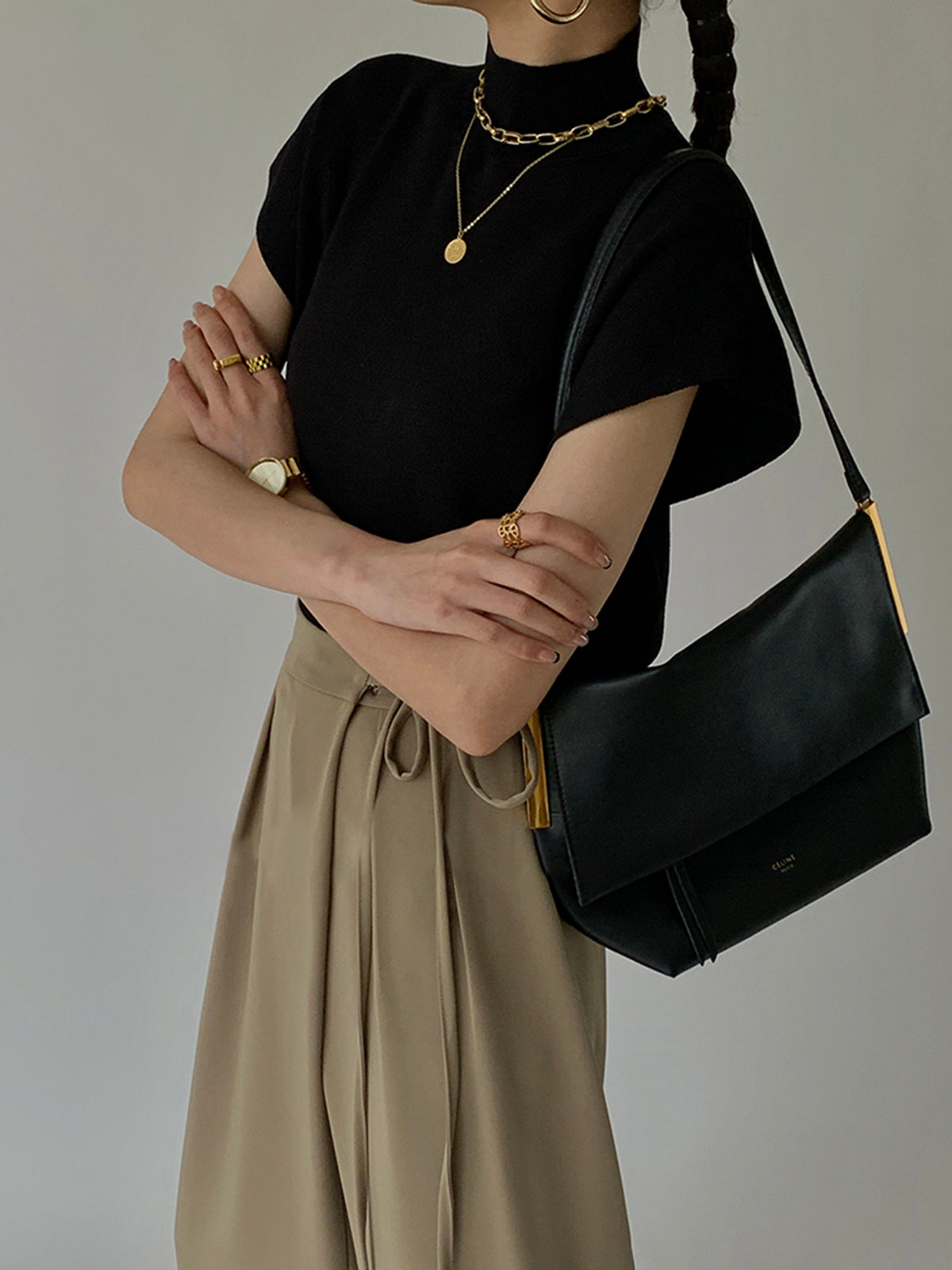 Orlena | Women’s Solid Knit Sweater Vest