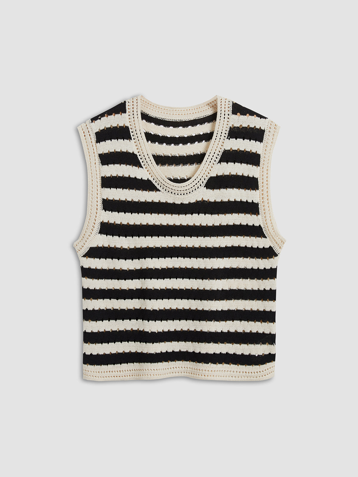 Stripe Crochet | Women’s Striped Sweater top