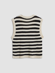 Stripe Crochet | Women’s Striped Sweater top