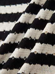 Stripe Crochet | Women’s Striped Sweater top