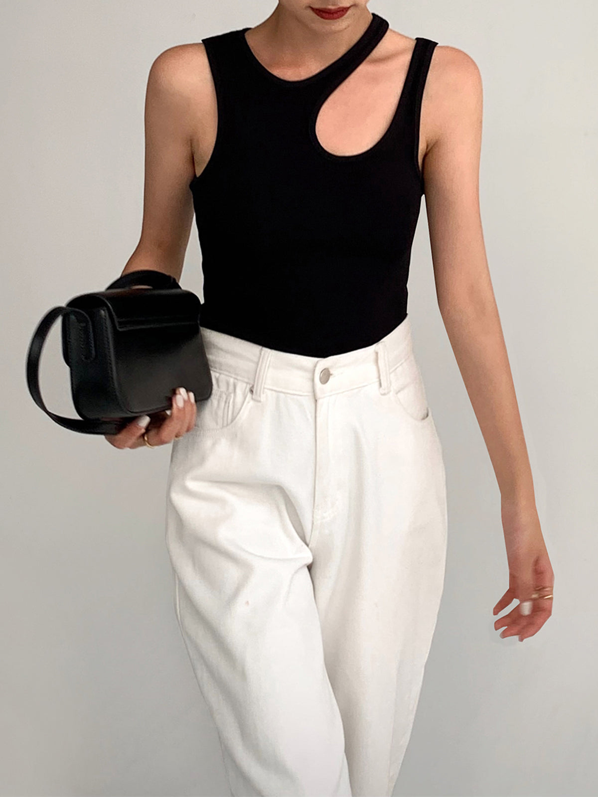 Kymera | Women’s Ribbed Cutout Tank Top