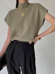 Orlena | Women’s Solid Knit Sweater Vest