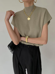 Orlena | Women’s Solid Knit Sweater Vest