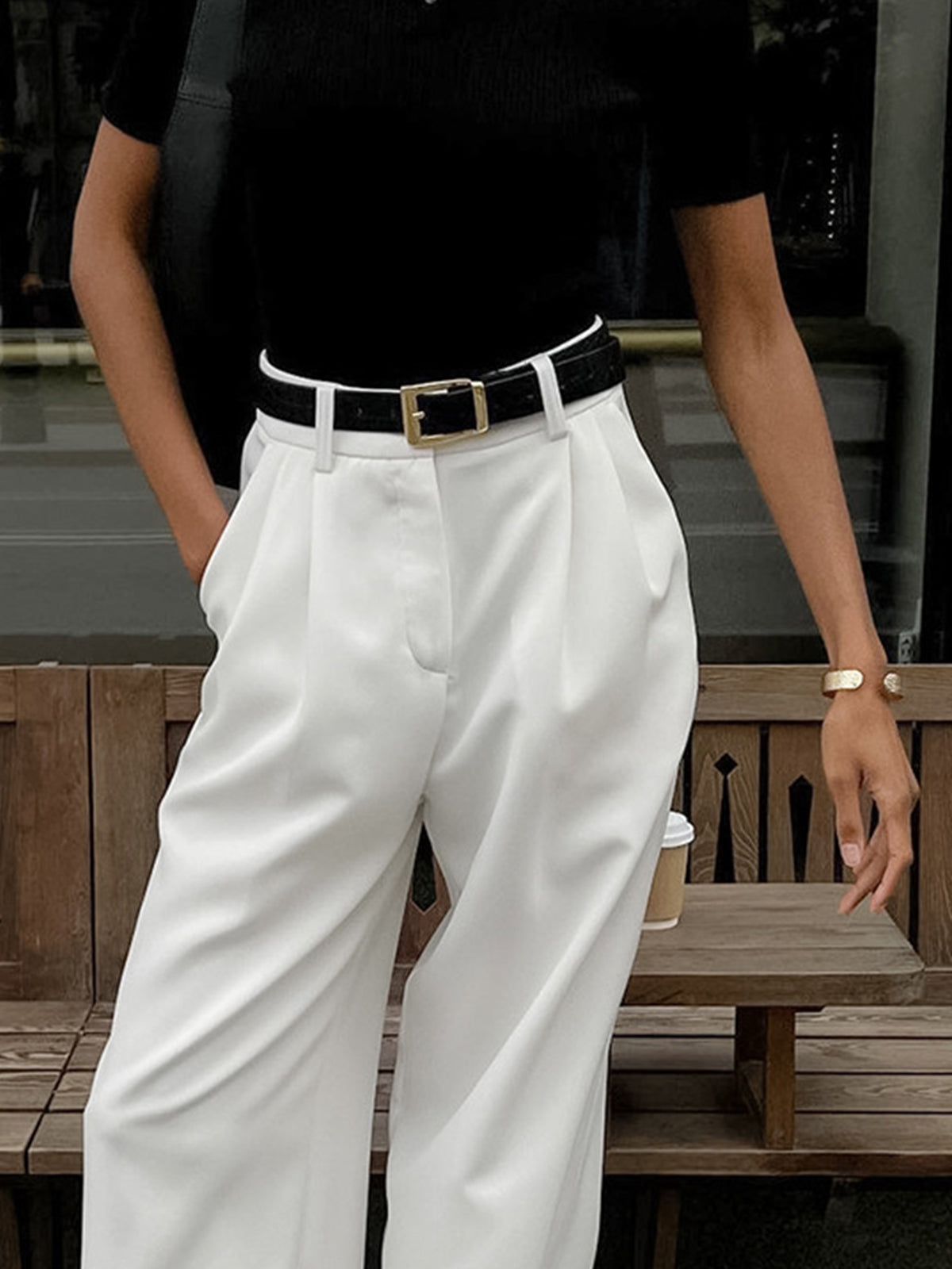 Xavira | Women’s High Waist Wide Leg Pants