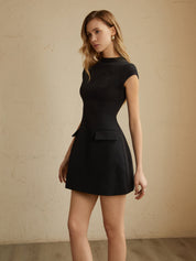 Lunaria | Women’s Short Sleeve A-Line Mini Dress