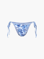 Azmira | Women’s Printed Halter Knotted Bikini Set