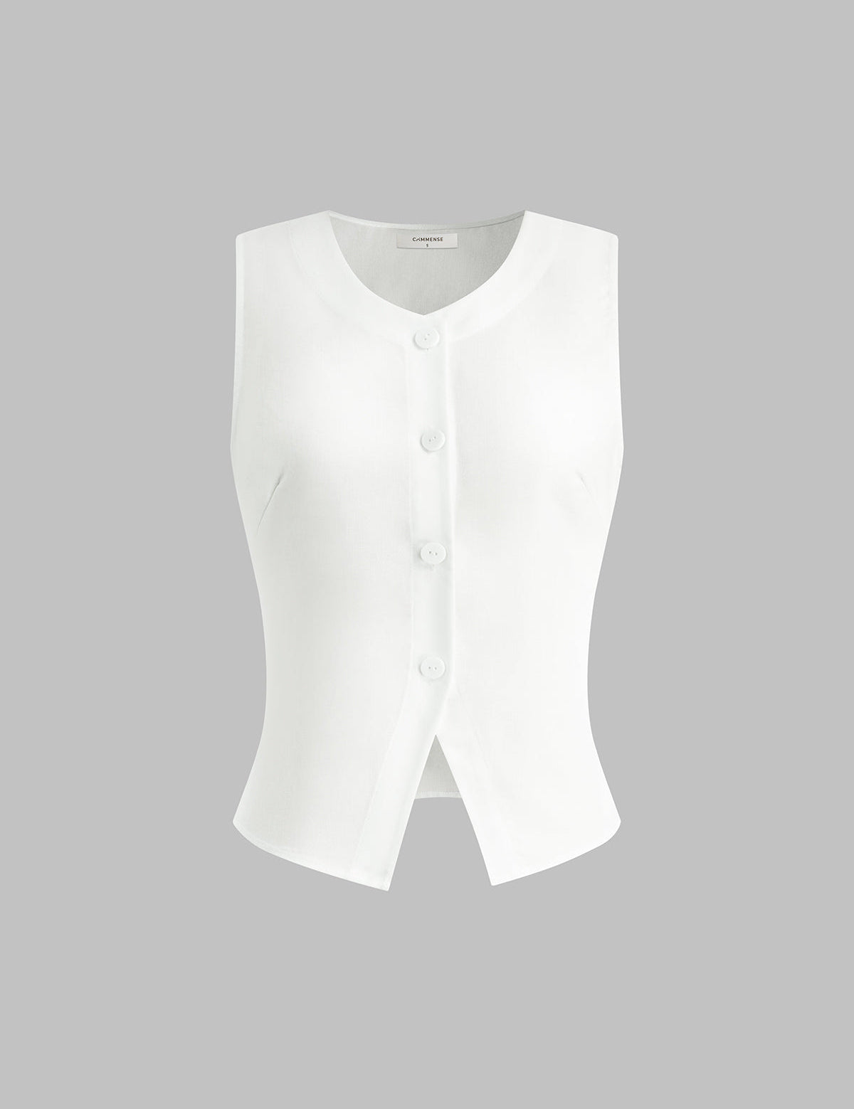 Kaelis | Women’s Linen Blend Button Up Tank Top