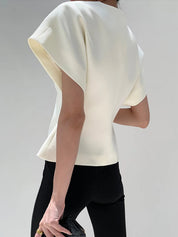Vaelisse | Women’s V-Neck Button Down Blouse