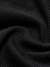 Zalithra | Women’s Ribbed Piping Long Sleeve Top