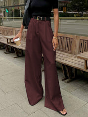 Xavira | Women’s High Waist Wide Leg Pants