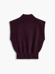 Orlena | Women’s Solid Knit Sweater Vest