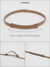 Valora | Alloy Buckle PU Belt