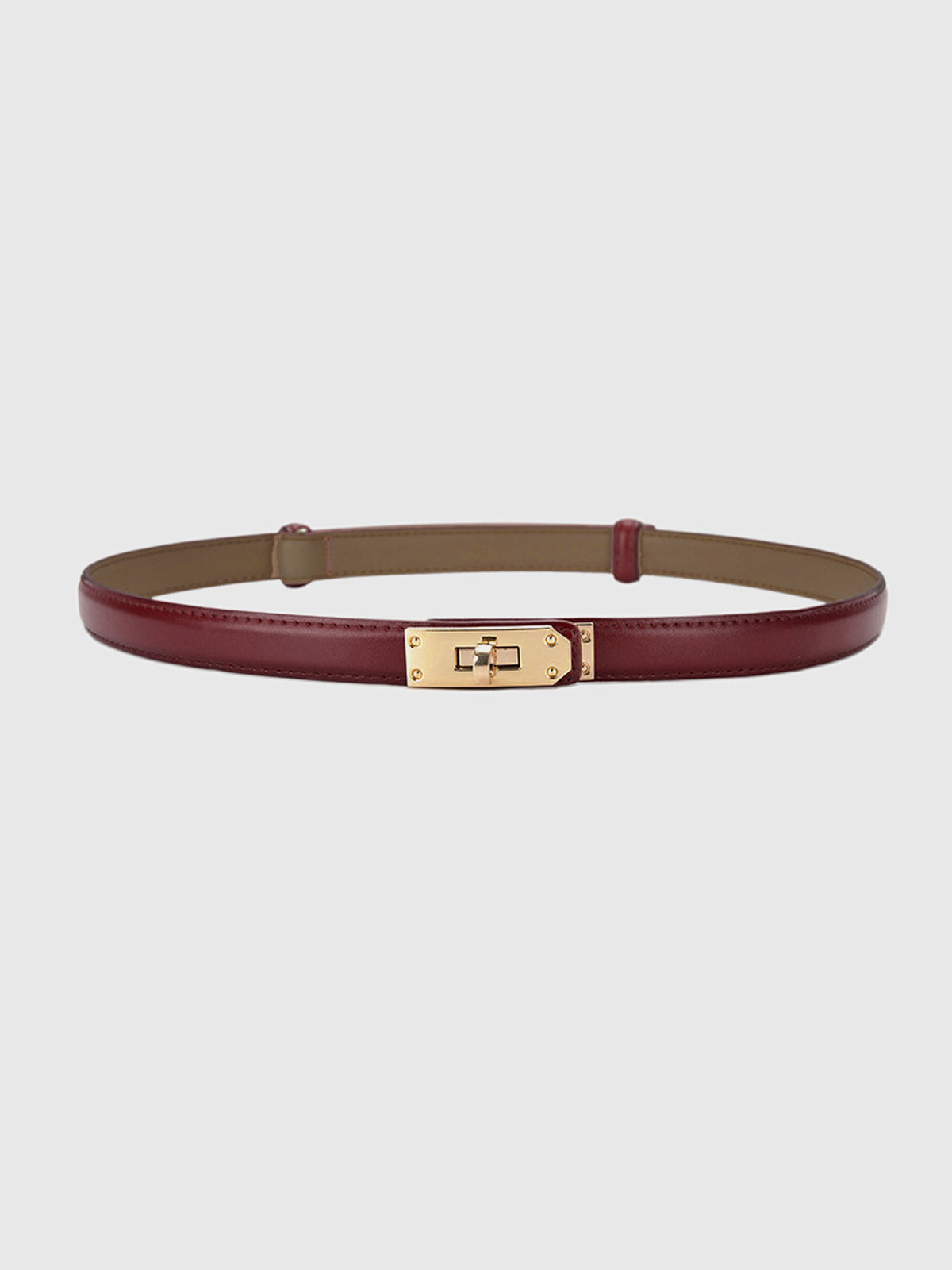 Valora | Alloy Buckle PU Belt