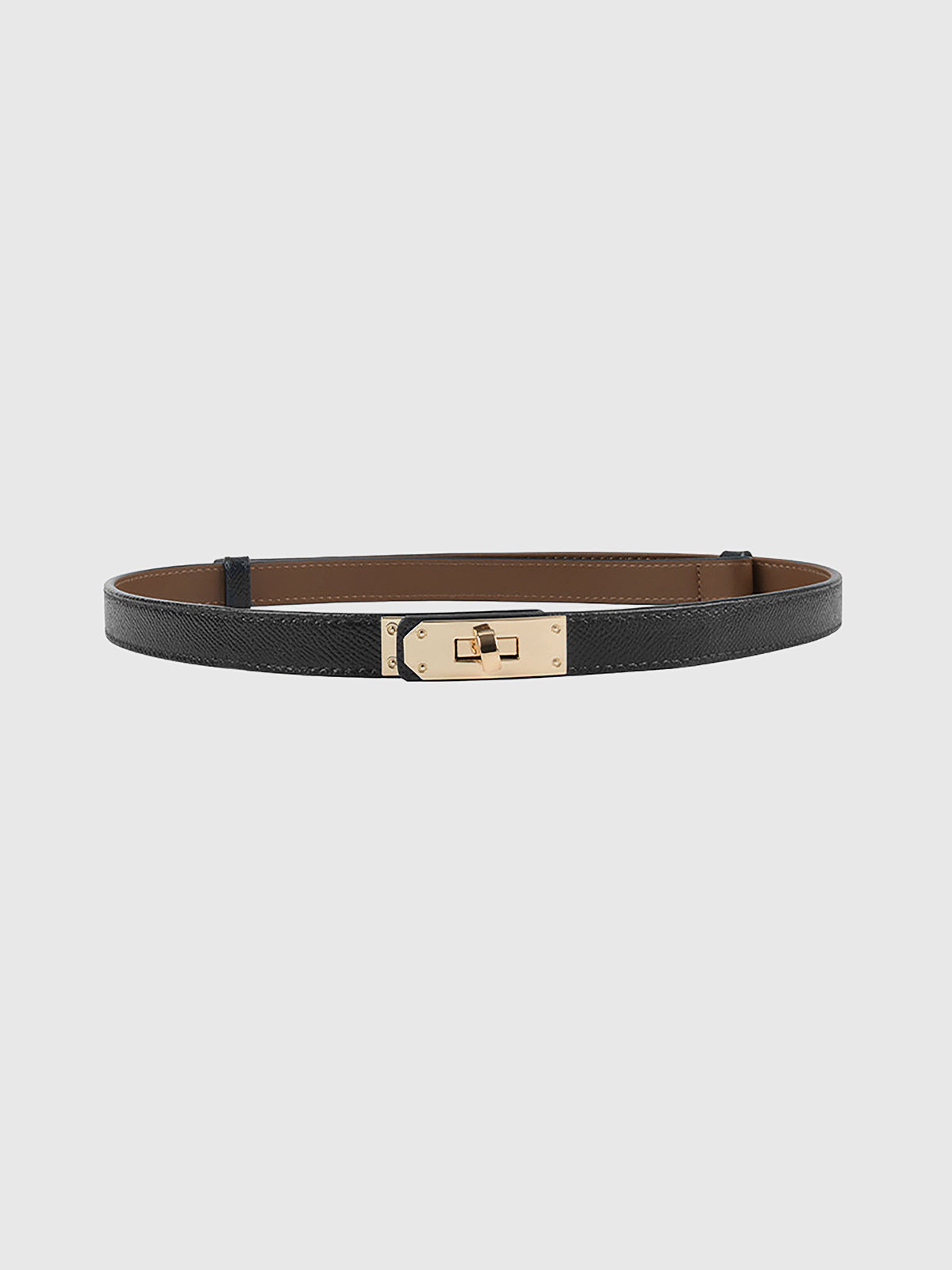 Lioren | Slim PU Leather Belt