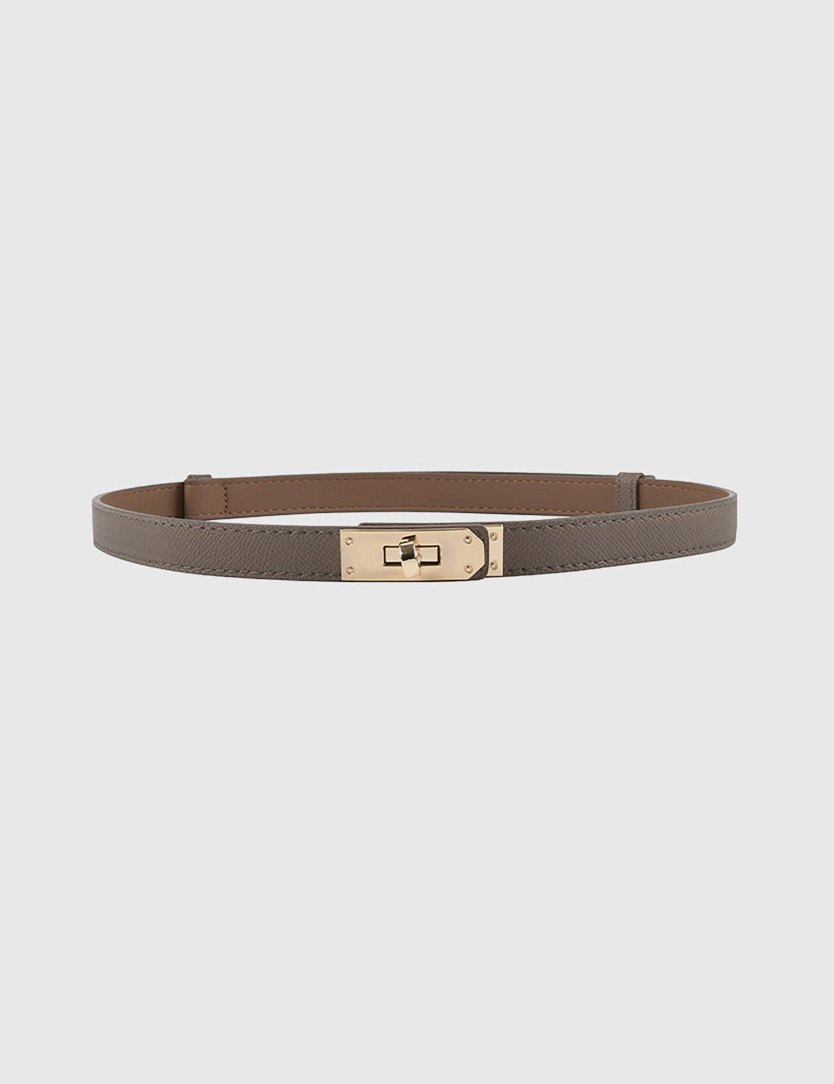 Lioren | Slim PU Leather Belt