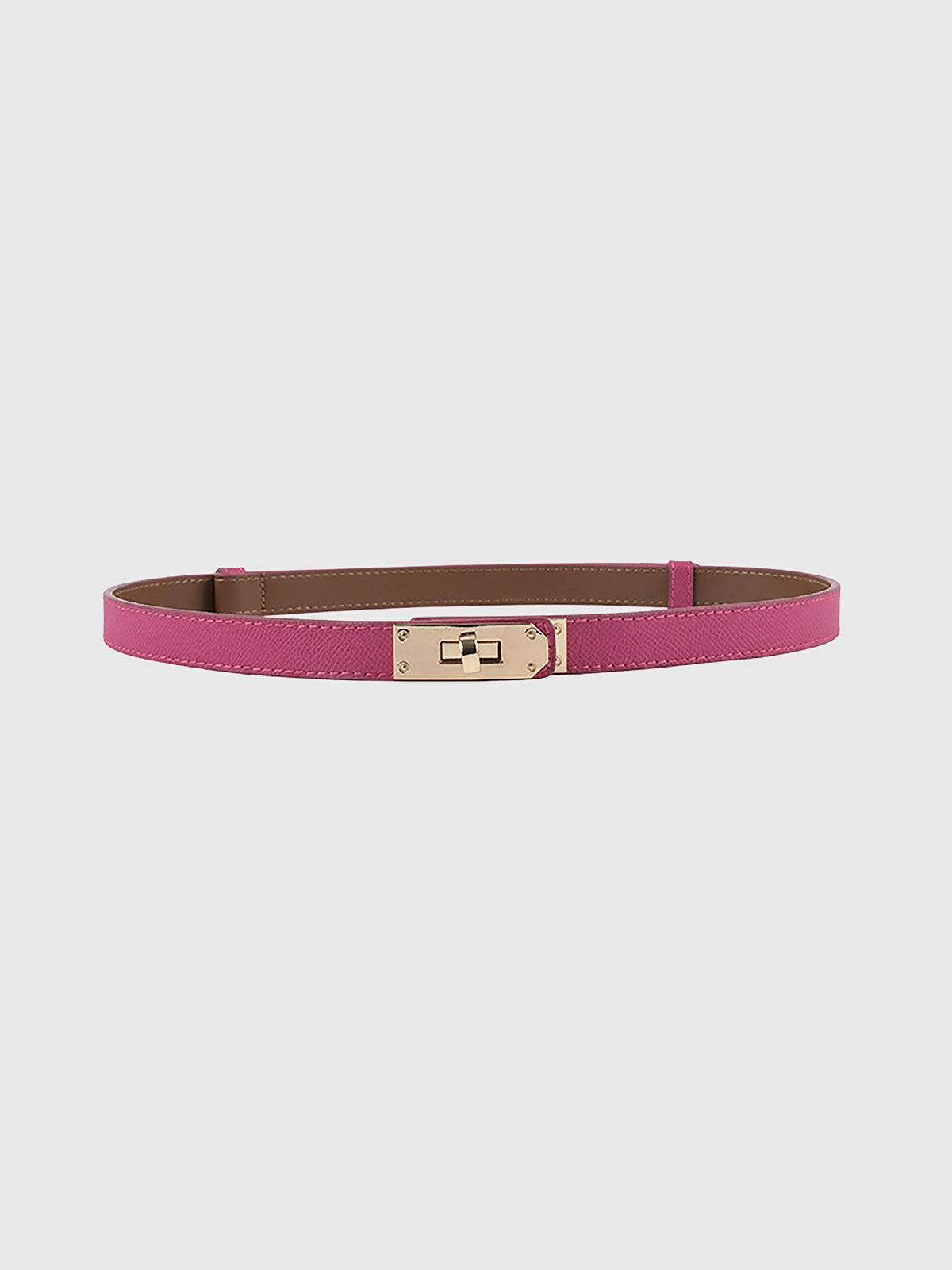 Lioren | Slim PU Leather Belt