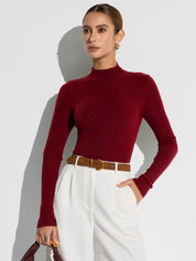 Alvera | Slim Fit Stretch Knit Top