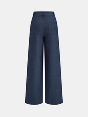 Valeris | Pleated Wide-Leg Trousers