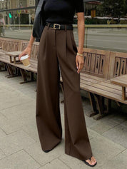 Xavira | Women’s High Waist Wide Leg Pants
