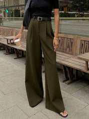 Xavira | Women’s High Waist Wide Leg Pants