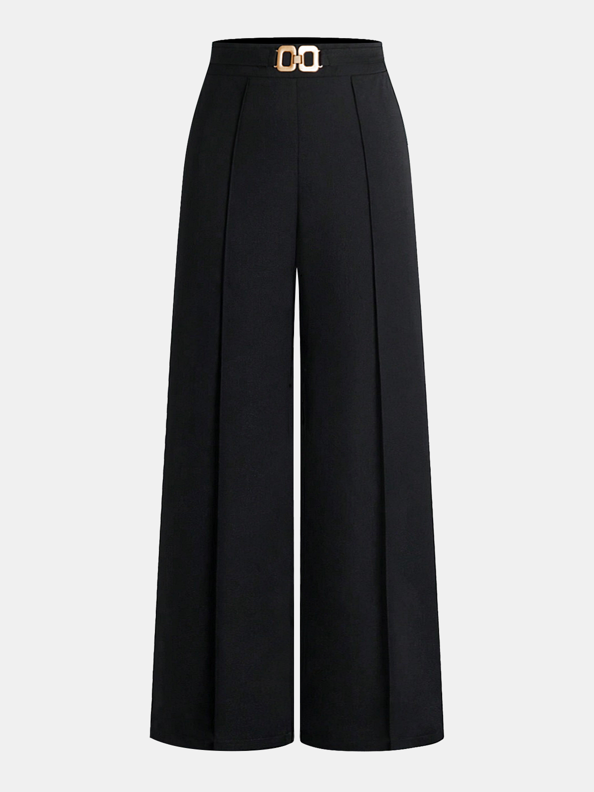Virella | Women’s High Waist Metal Link Detail Pants