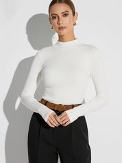 Alvera | Slim Fit Stretch Knit Top