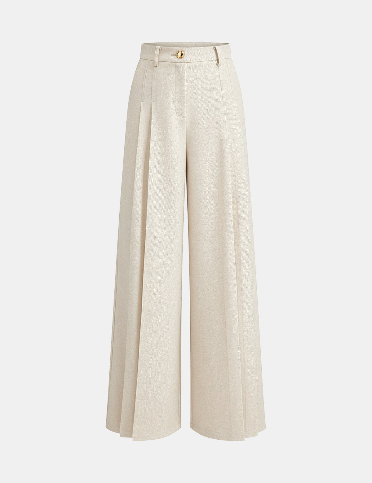 Valeris | Pleated Wide-Leg Trousers