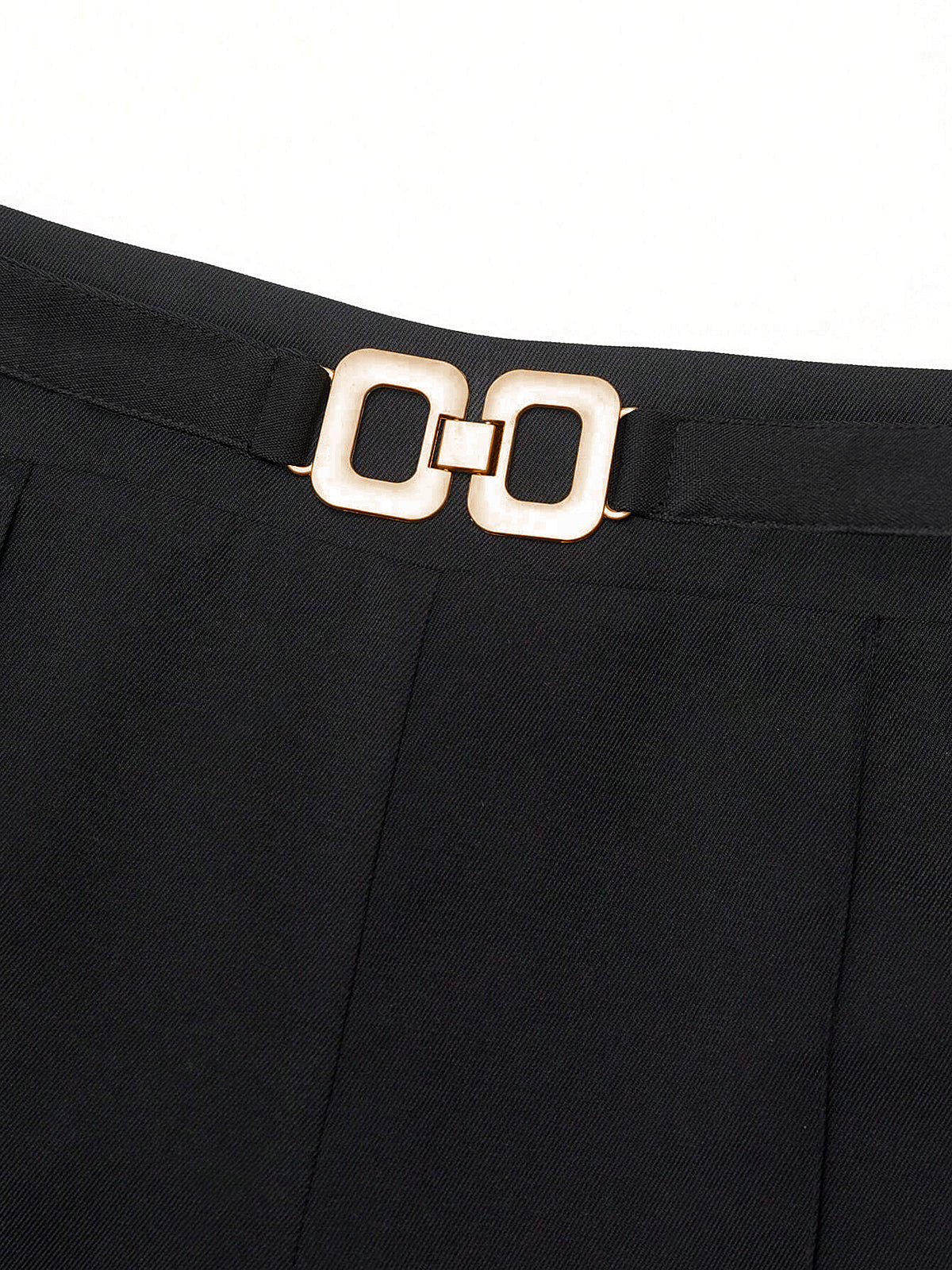 Virella | Women’s High Waist Metal Link Detail Pants