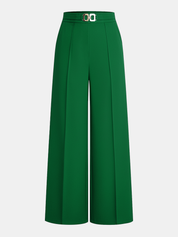 Virella | Women’s High Waist Metal Link Detail Pants