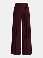 Calvera | Mid-Waist Tailored Trousers