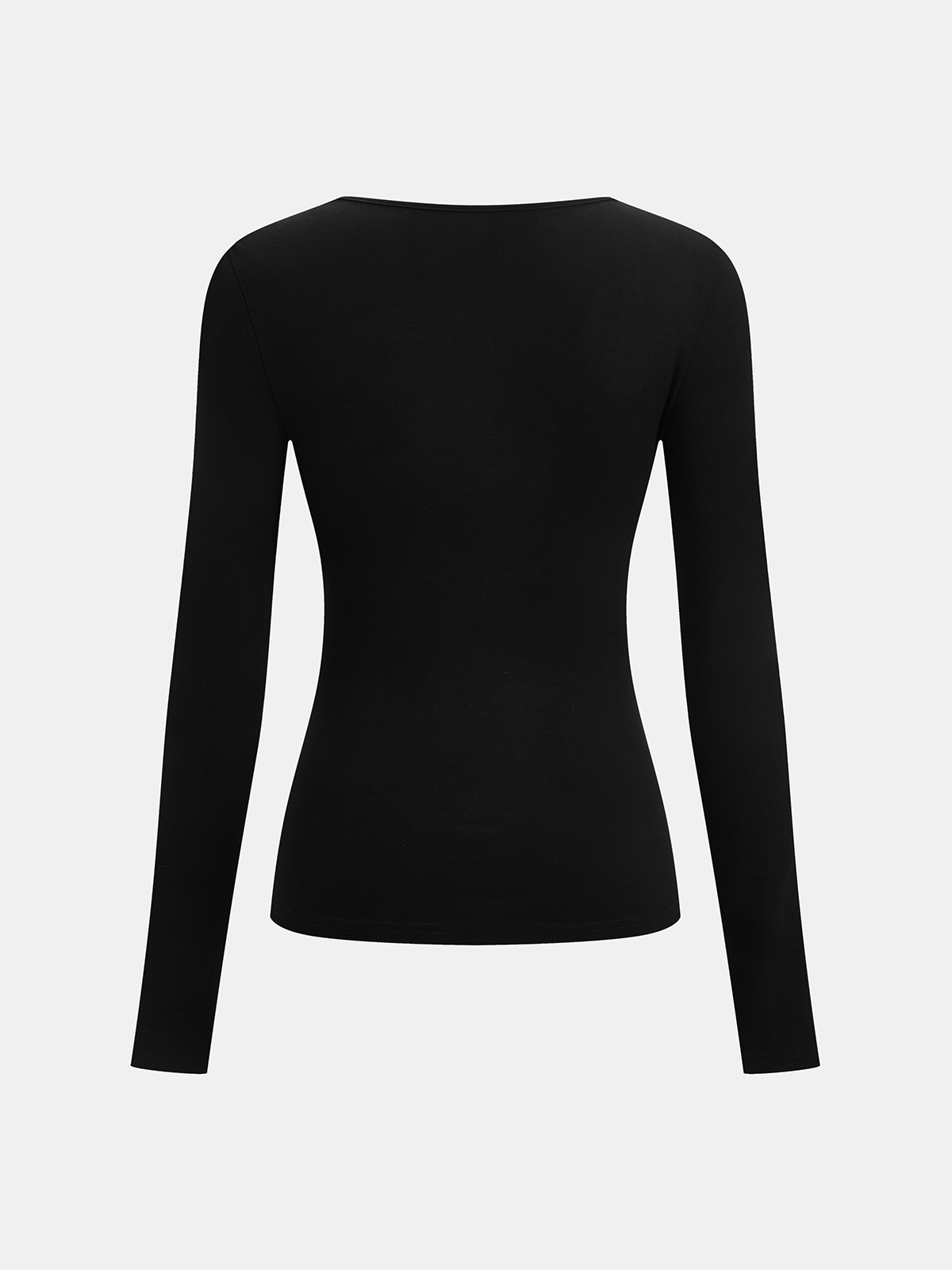 Nyvara | Women’s Ribbed Asymmetrical Long Sleeve top