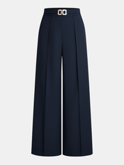 Virella | Women’s High Waist Metal Link Detail Pants