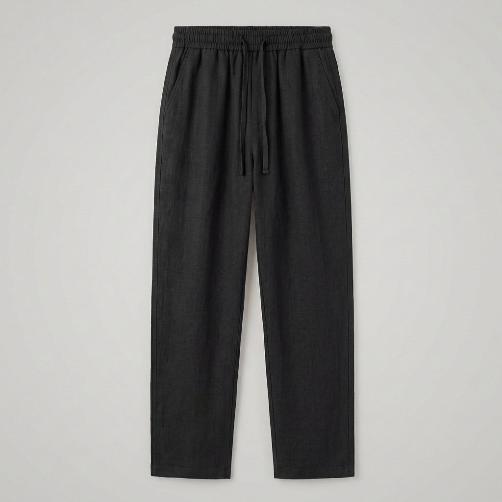 Renji | Men’s Cotton Linen Relaxed Pants