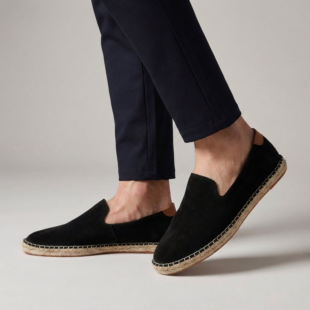 Solviero | Suede Espadrille Slip-On