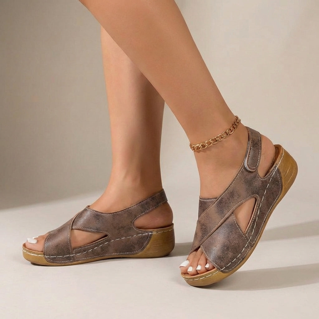 Eloria | Women’s Orthopedic Wedge Sandals