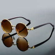Torvello | Classic Round Metal Sunglasses