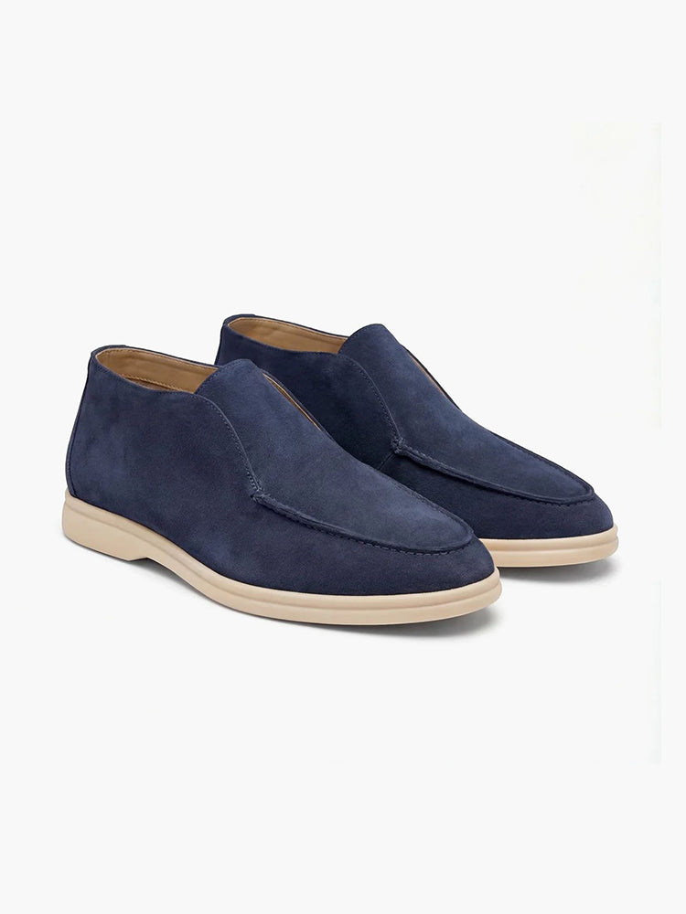 Valmere | Men’s Suede Penny High Loafers