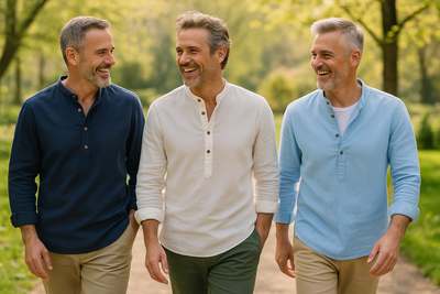 Richard | Men's Summer Linen Shirt
