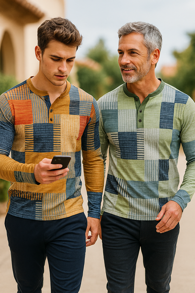 Levi | Classic Plaid Polo - Long Sleeve (Limited Edition)