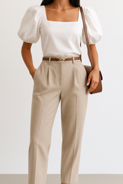 Aurelia | Women’s High-Waist Wide-Leg Trousers