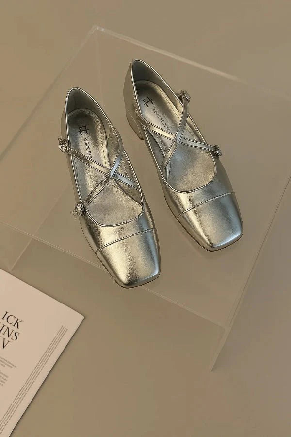 Camille | Classic Vintage-Inspired Flat Shoes