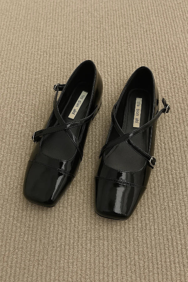 Camille | Classic Vintage-Inspired Flat Shoes
