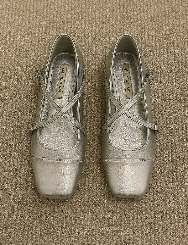 Camille | Classic Vintage-Inspired Flat Shoes