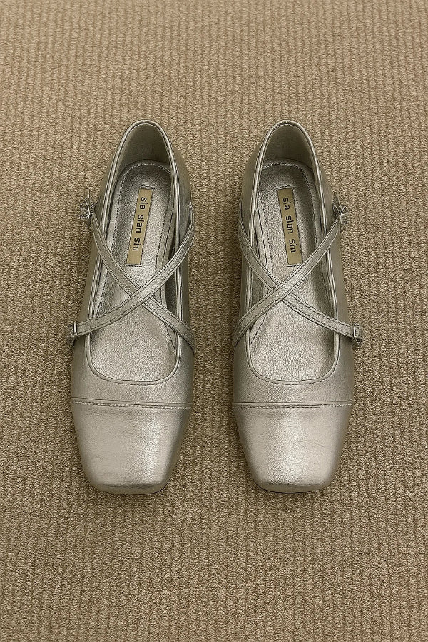 Camille | Classic Vintage-Inspired Flat Shoes