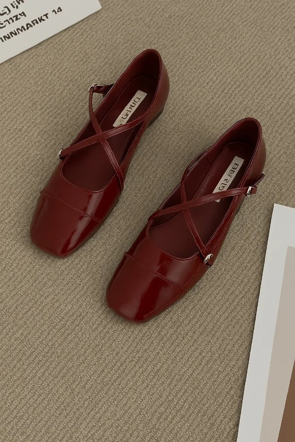 Camille | Classic Vintage-Inspired Flat Shoes