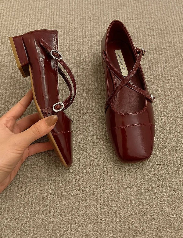 Camille | Classic Vintage-Inspired Flat Shoes