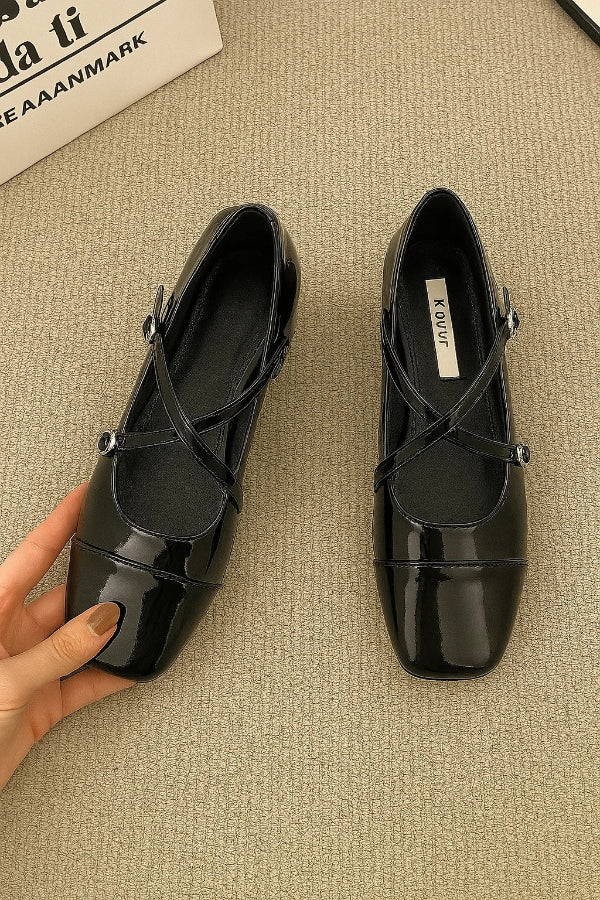Camille | Classic Vintage-Inspired Flat Shoes