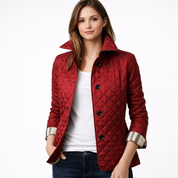 Kira Vanderlyn | Women's Diamond Quilted Casual Jacket
