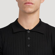 Rivello | Men’s Ribbed Cotton Polo Shirt